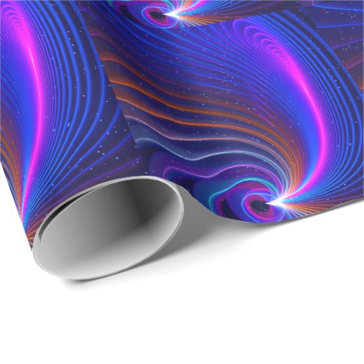 Papier Cadeau Courbe (Coin rond)