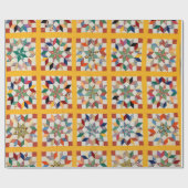 Papier Cadeau Courbe de roue du menuisier (Plat)