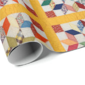 Papier Cadeau Courbe de roue du menuisier (Coin rond)