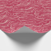 Papier Cadeau Courbes d'esquisse (Coin)