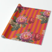 Papier Cadeau Coureur cramoisi (Déroulé)