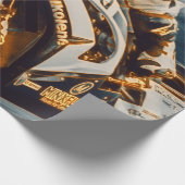 Papier Cadeau Coureur de moto (Coin)