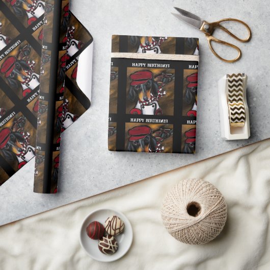 PAPIER CADEAU COUREUR DOXIE (Artisanat)