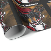 PAPIER CADEAU COUREUR DOXIE (Coin rond)