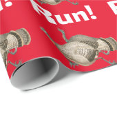 Papier Cadeau Courir la Turquie (Coin rond)