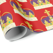 Papier Cadeau Couronné ! (Coin rond)