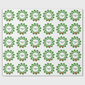 Papier Cadeau Couronne de la Fête de la Saint-Patrick Thunder_Co (Plat)