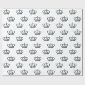 Papier Cadeau Couronnes (Plat)