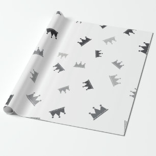 Papier Cadeau Couronnes tordues Luxueux Mariage