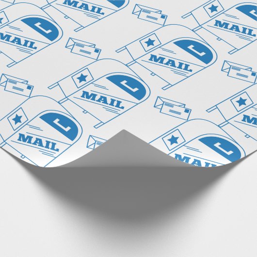 Papier Cadeau Courrier postal (Coin)