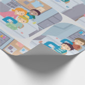 Papier Cadeau Cours de couture pour enfants Fun Crafting et appr