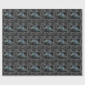 Papier Cadeau Course à la voiture (Plat)