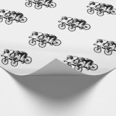 Papier Cadeau Course à vélo (Coin)