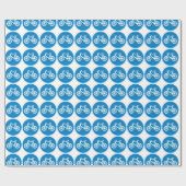 Papier Cadeau Course à vélo (Plat)