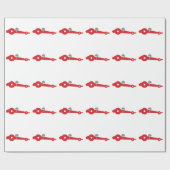 Papier Cadeau Course automobile (Plat)