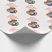 Papier Cadeau course de chevaux (Coin)