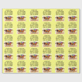 Papier Cadeau course de chevaux de pur sang (Plat)