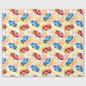 Papier Cadeau Course de rue (Plat)