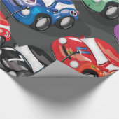 Papier Cadeau Course des voitures Road Race (Coin)