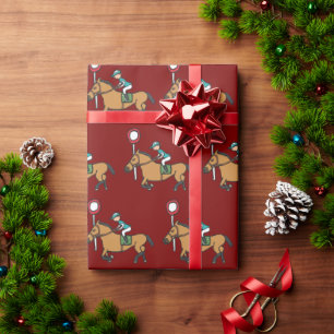 Papier Cadeau Courses de chevaux