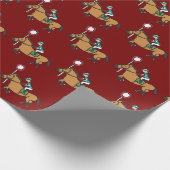 Papier Cadeau Courses de chevaux (Coin)