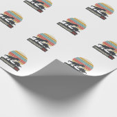 Papier Cadeau Cousinsaurus Rex Drôle Dinosaure Vintage T-Shirt D (Coin)