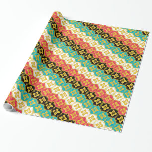 Papier Cadeau coussin de motif de kimono du Japon