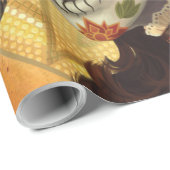 Papier Cadeau Coussin Dia De Los Muertos (Coin rond)