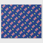 Papier Cadeau Coût bas ! La Sainte-Hélène, drapeau de Tristan (Plat)