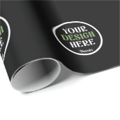 Papier Cadeau coutume, unique, élégant et minimaliste hershey®'s (Coin rond)