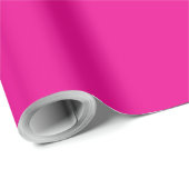 Papier Cadeau Couverture de cahier rose vif (Coin rond)