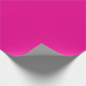 Papier Cadeau Couverture de cahier rose vif (Coin)