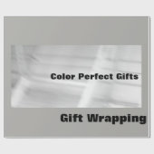 Papier Cadeau Couverture de neige promotionnelle (Plat)