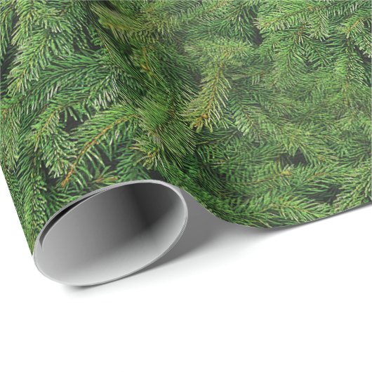 Papier Cadeau Couverture de pin (Coin rond)