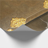 Papier Cadeau Couverture Gold & Old Book (Coin)