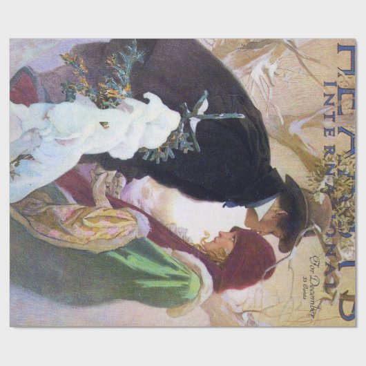 Papier Cadeau Couverture internationale de Hearst, Alphonse Much (Plat)