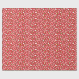 Papier Cadeau Couverture jetée feuille de corail