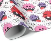 Papier Cadeau Covid ! (Coin rond)