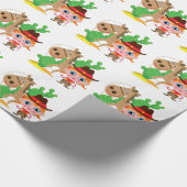 Papier Cadeau Cow-girl et cheval (Coin)