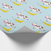 Papier Cadeau Cow Jumped Over the Moon (Coin)