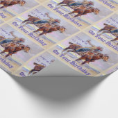 Papier Cadeau Cowboy occidental sur l'enveloppe de cadeau de (Coin)