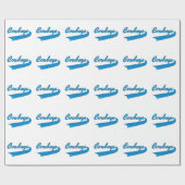 PAPIER CADEAU COWBOYS (Plat)