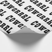 PAPIER CADEAU COWGRRRL (Coin)