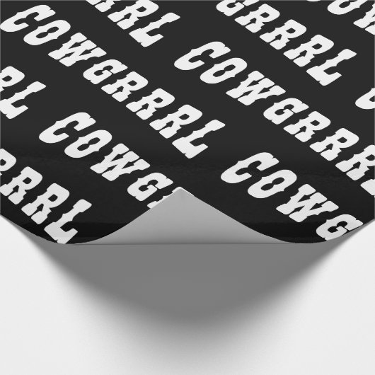 PAPIER CADEAU COWGRRRL (Coin)