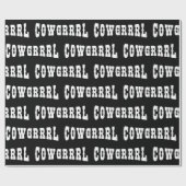 PAPIER CADEAU COWGRRRL (Plat)