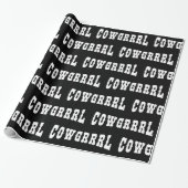PAPIER CADEAU COWGRRRL (Déroulé)