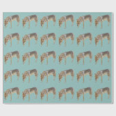 Papier Cadeau Coyote (Plat)
