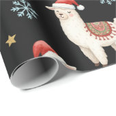 Papier Cadeau Cozy Critters Christmas Wrapping Paper (Coin rond)