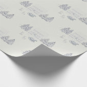 Papier Cadeau Cozy New England Christmas Home (Small Scale) (Coin)