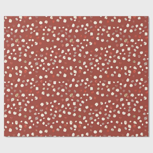 Papier Cadeau Cozy Vintage Christmas Pattern (Plat)